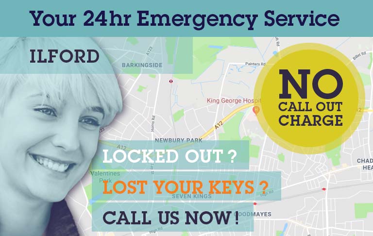 24hr Emergency Locksmith covering Ilford and surrounding areas