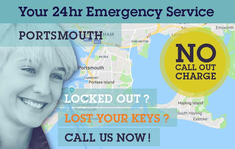 24hr Emergency Locksmith covering Portsmouth and surrounding areas